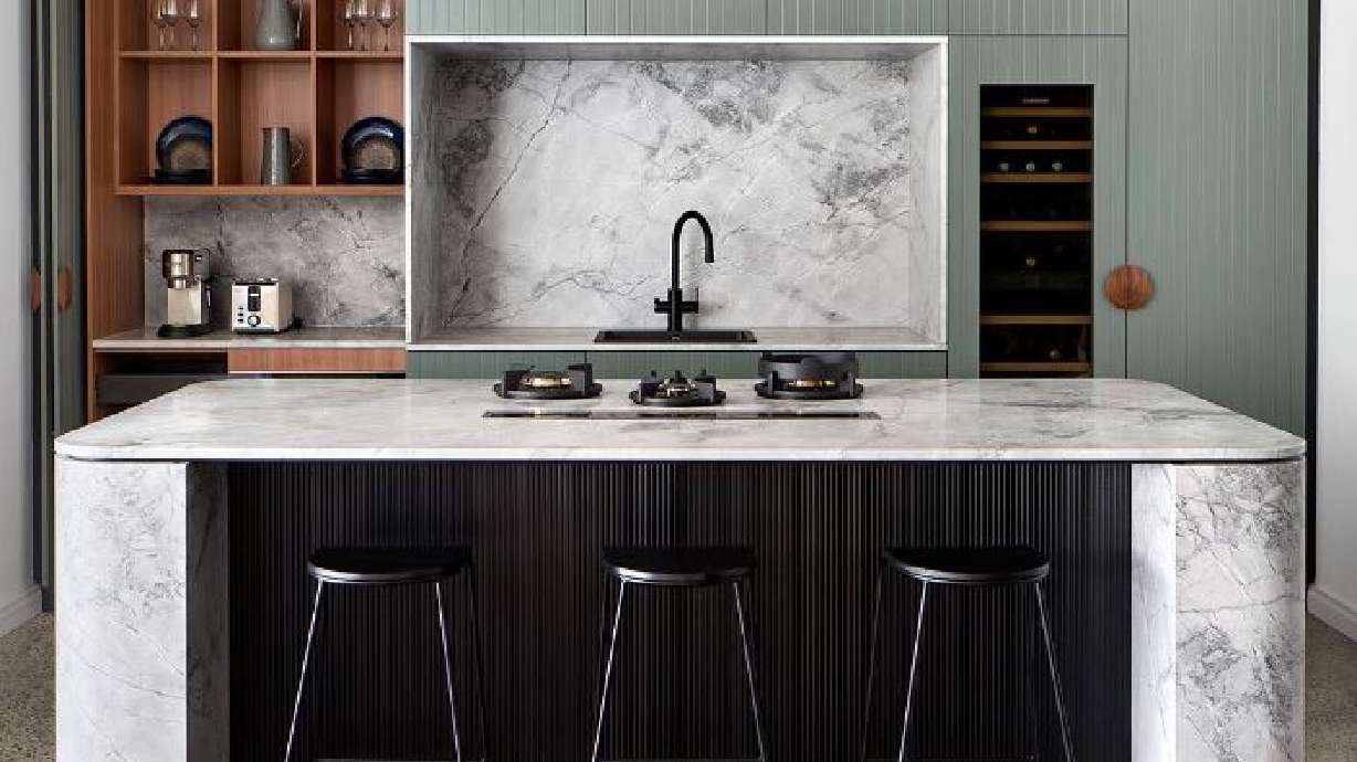 The latest trend in stunning kitchen remodels: quartzite