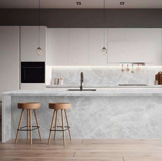 The latest trend in stunning kitchen remodels: quartzite