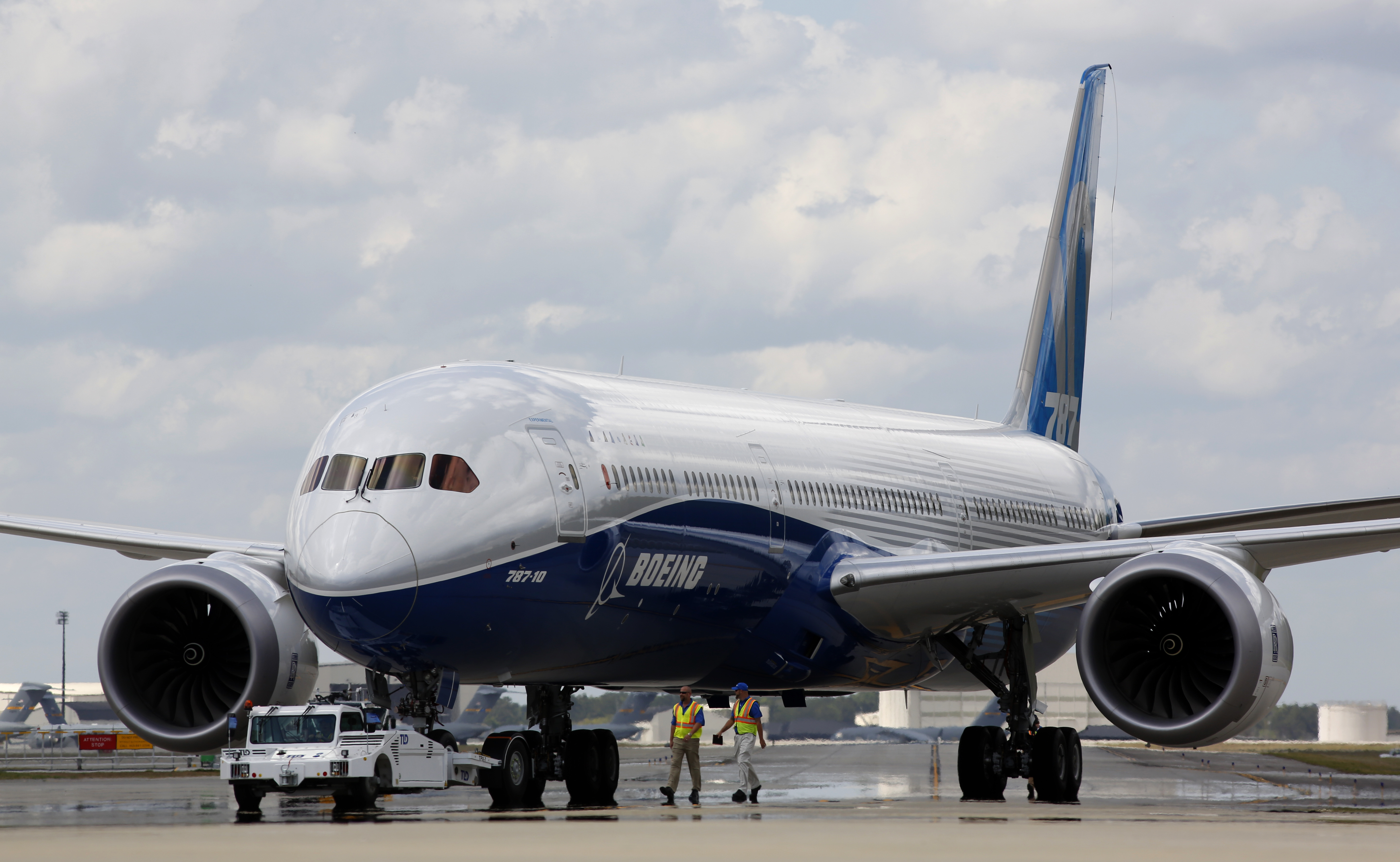 A Boeing 787-10 Dreamliner on March 31, 2017, in North Charleston, S.C. A Senate subcommittee has opened an investigation into the safety of Boeing jetliners, intensifying safety concerns about the company’s aircraft.
