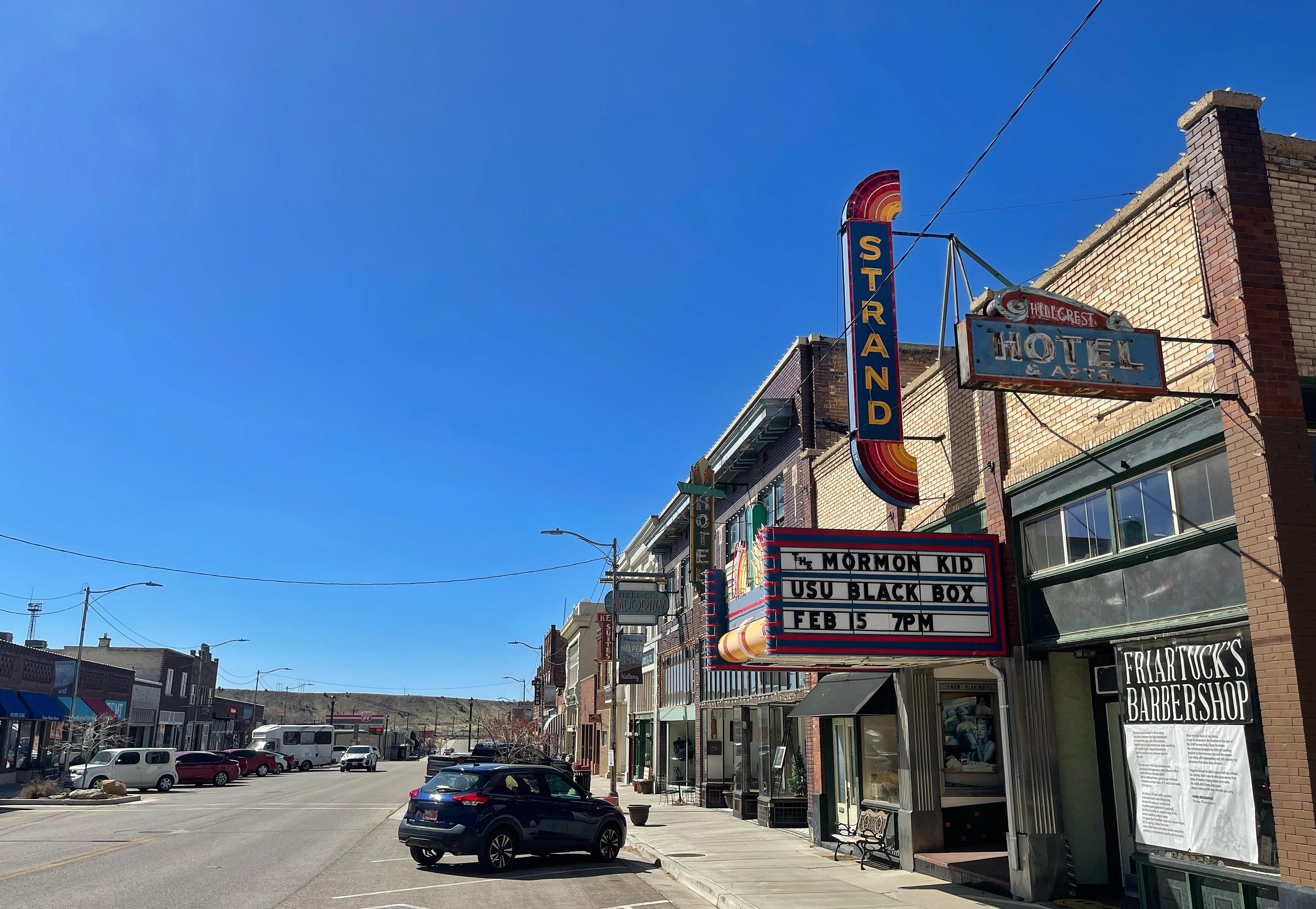 Downtown Helper is pictured on Tuesday. Helper was once a town on the brink of death after the downturn of the coal industry but through resilience, community collaboration and proactive rural leadership, it has weathered the storm on its way to becoming the best version of itself.