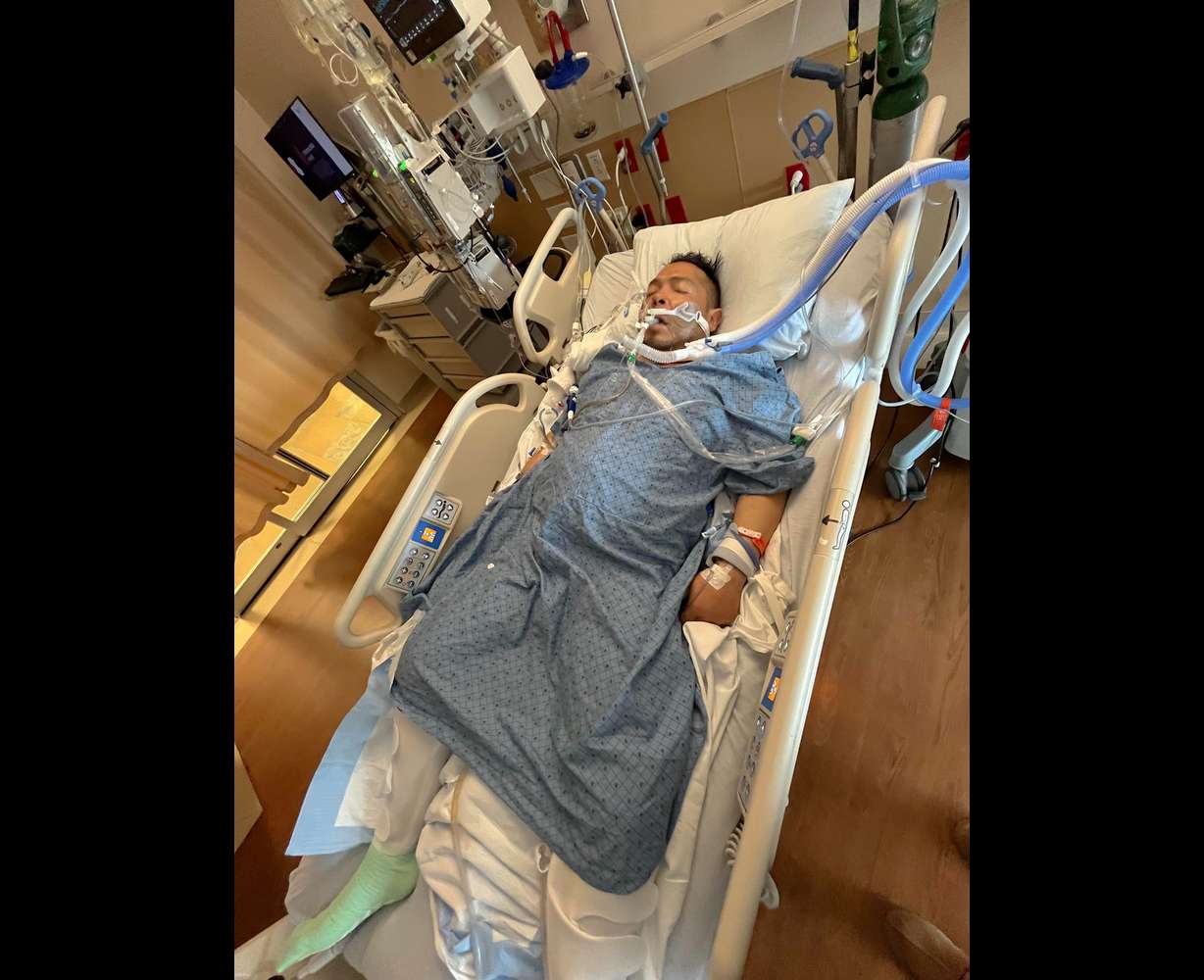 Thomas Yazzie has been intubated and sedated since last Thursday.