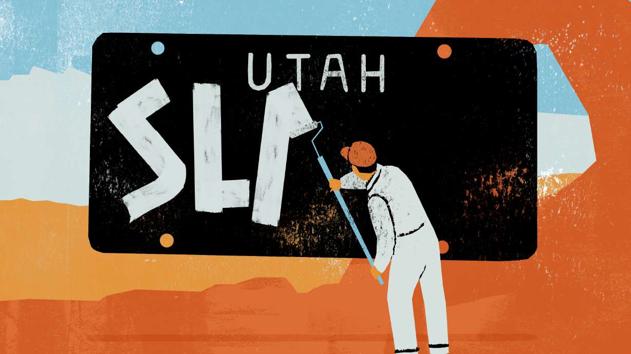 Utah's black license plates are great — until you get the wrong one
