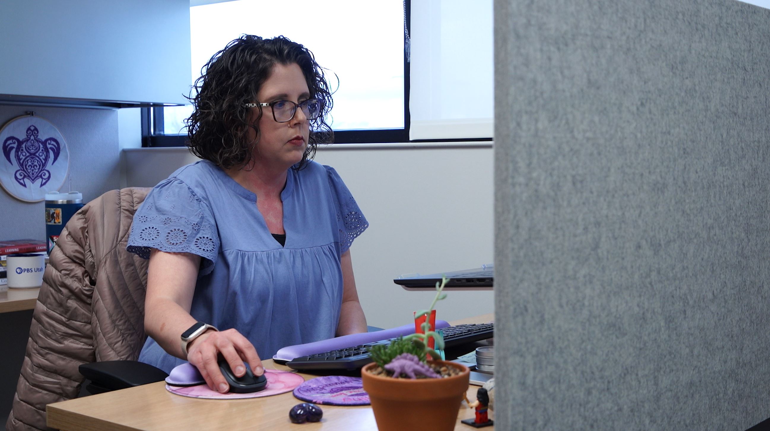 Samantha Mafua with the Children’s Center Utah encourages parents to model various strategies for coping with different emotions, like breathing and meditating.