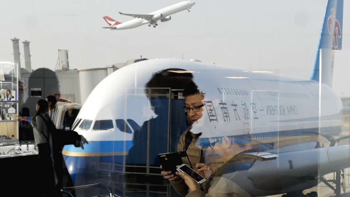 The biggest U.S. airlines and their unions are asking the Biden administration in a letter Thursday to stop approving more flights to the United States by Chinese airlines.