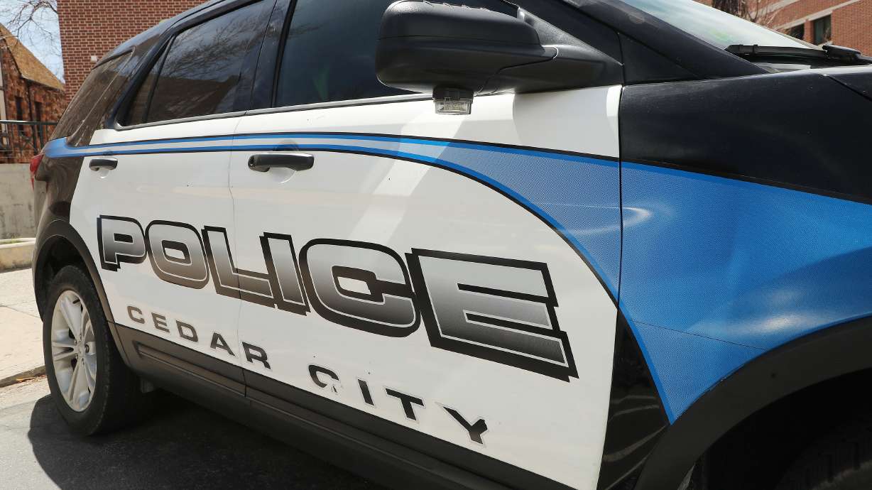 A four-wheeler rider is hospitalized after he lost control and went into oncoming traffic in Cedar City on Friday, police say.