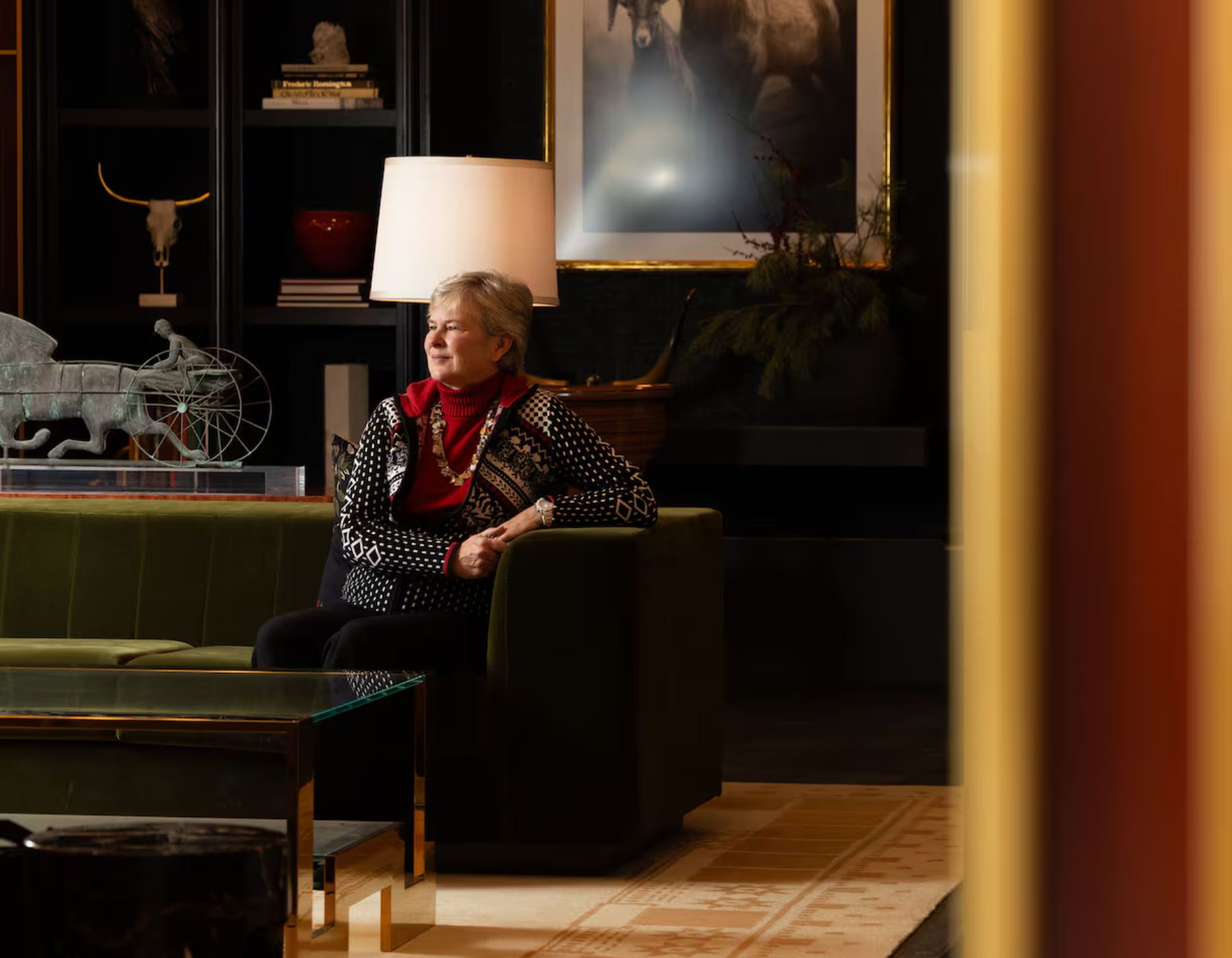 Hope Eccles poses for a portrait at the Goldener Hirsch in Park City on Thursday, Feb. 8, 2024.