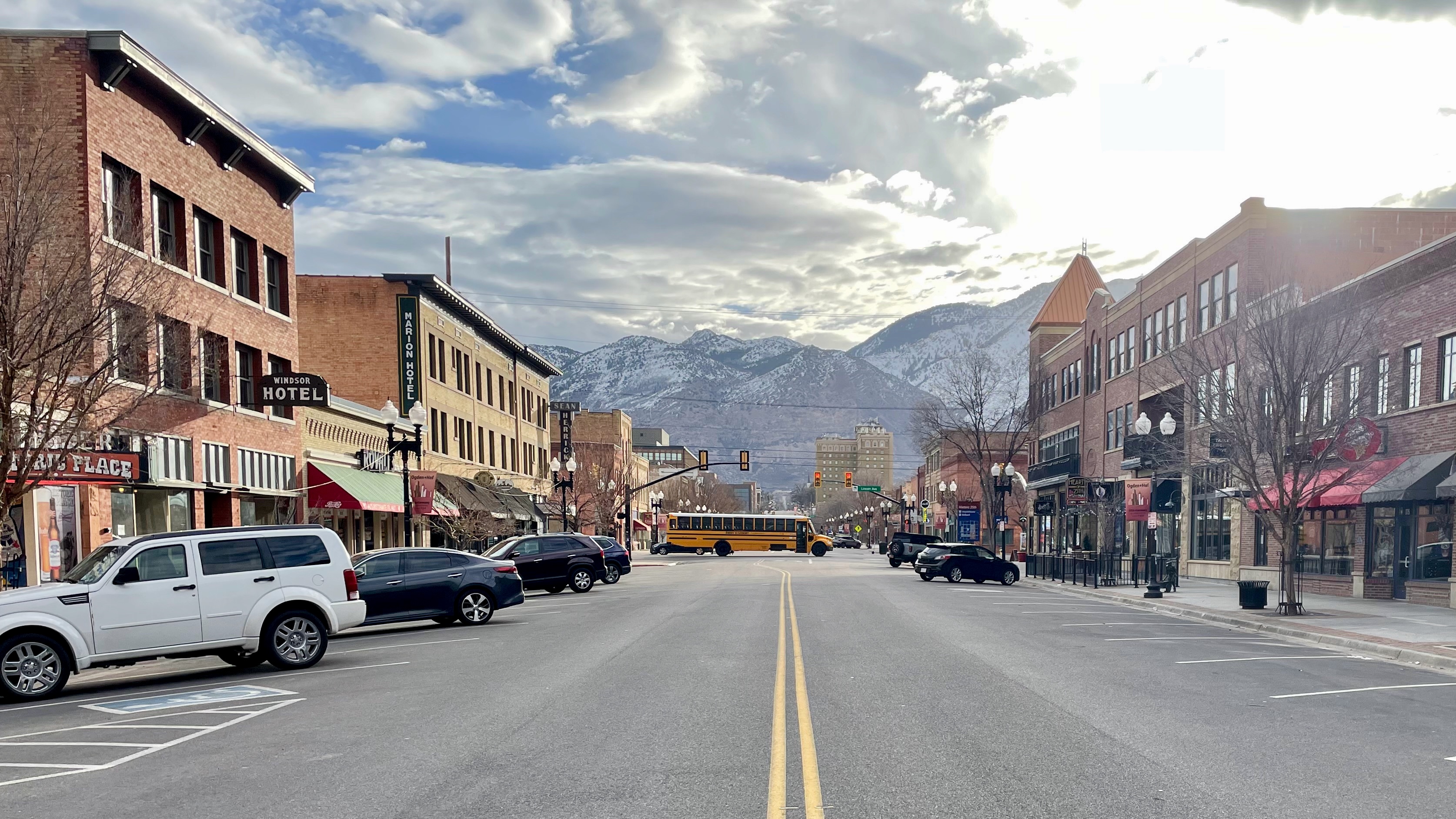 Historic 25th Street in Ogden took third place in a Best Main Street contest held by USA Today. The street is pictured on Feb. 29.