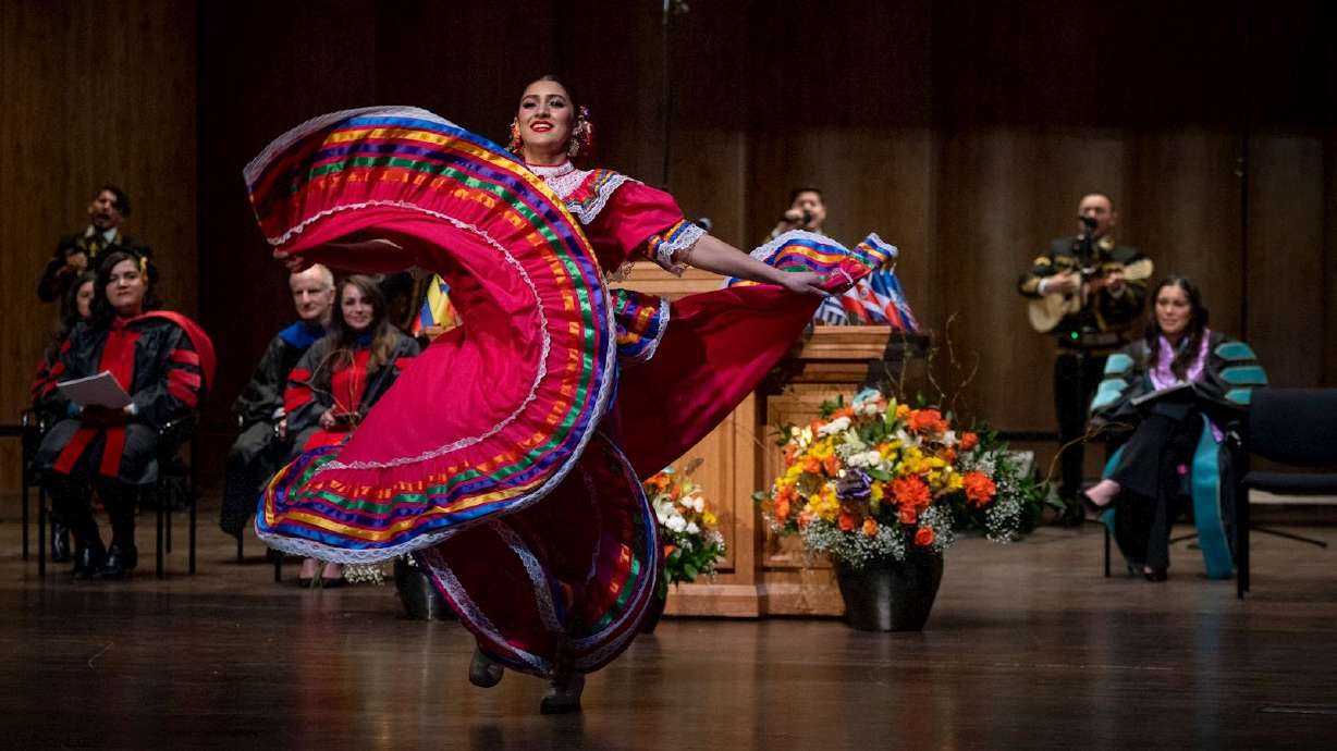 The LatinX Grad Ceremony at Weber State University on April 22, 2023. This year's incarnation, Celebración de Mariposas, is scheduled for Saturday.
