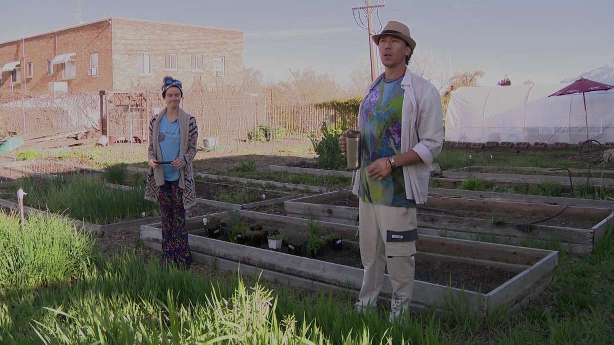 A community garden is springing to life and, through lots of love and hard work, offers a sustainable means of food production in Ogden, Friday.