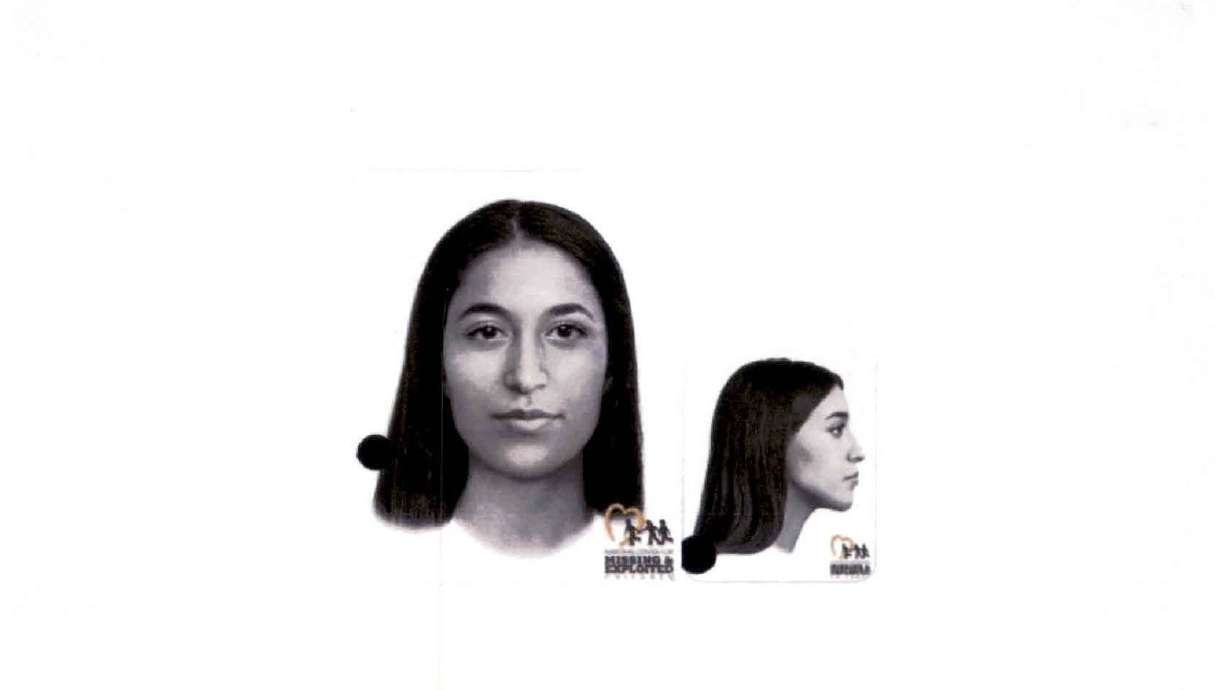 A composite sketch of a woman who the Duchesne County Sheriff's Office is asking for the public's help in identifying. The woman's skull was found 21 years ago on a fence post while police served a search warrant.