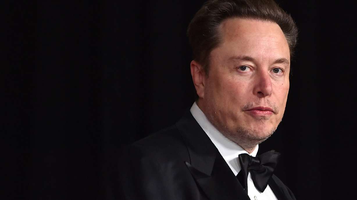 Elon Musk arrives at the 10th Breakthrough Prize Ceremony in Los Angeles, April 13. X is previewing a smart TV app that will launch on the social media platform.