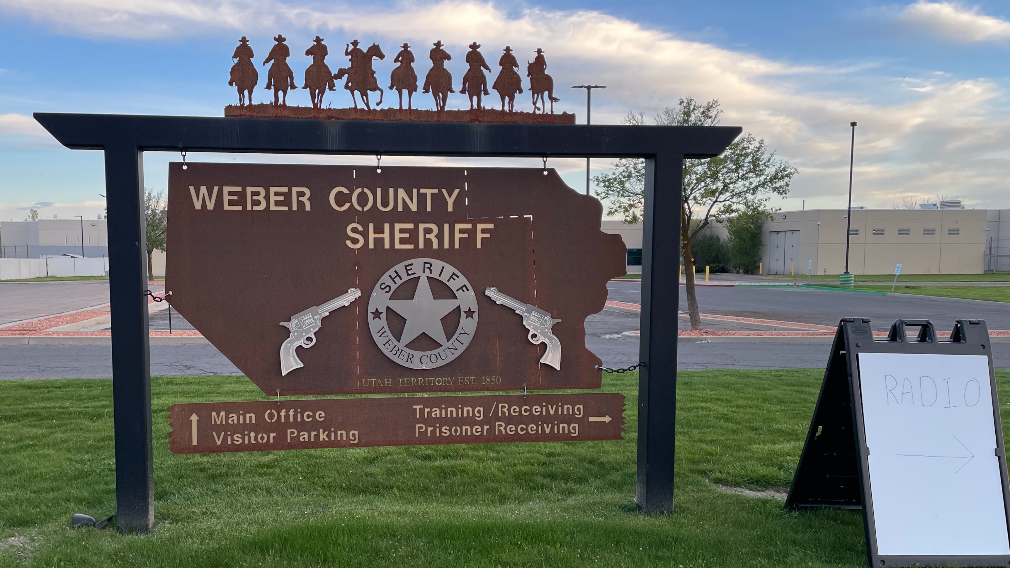 The exterior of the Weber County Sheriff's Office and jail in Ogden, photographed Wednesday.