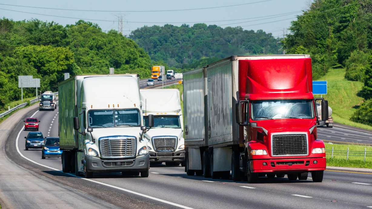 Thousands of self-driving tractor-trailers are expected to travel on America's public freeways within three or four years.