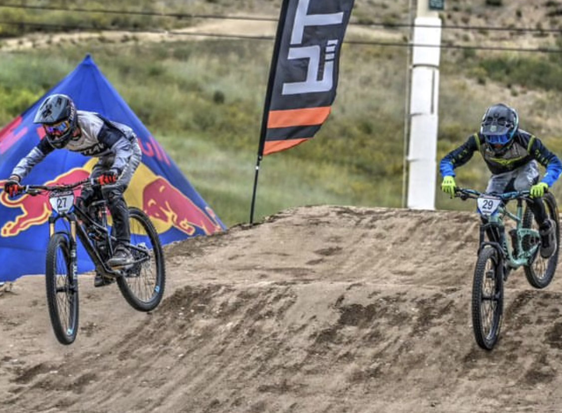 Why do competitive bike racing twins choose Utah Online School?