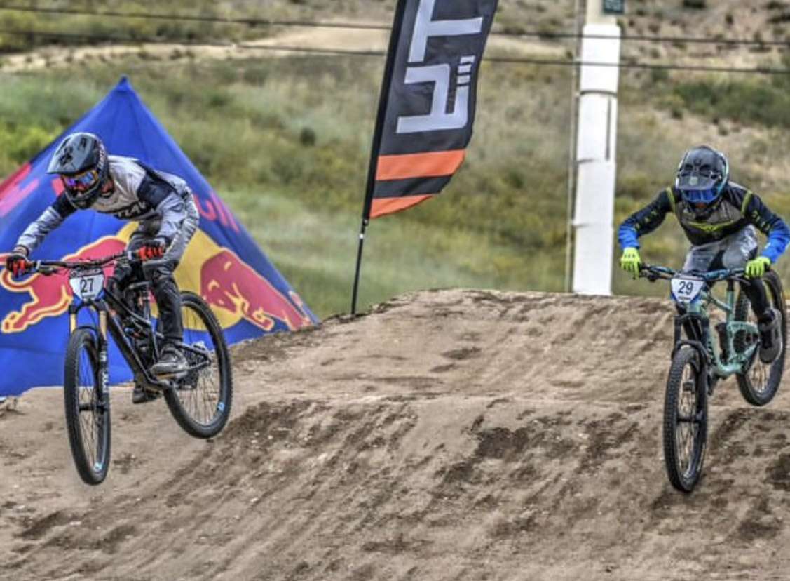 Why do competitive bike racing twins choose Utah Online School?
