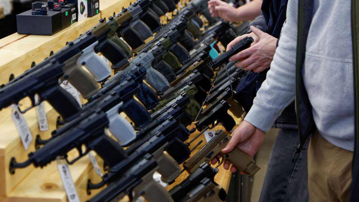 More than two dozen Republican state attorneys general sued the Biden administration on Wednesday to stop a new rule that would require gun dealers to obtain licenses and conduct background checks when selling firearms at gun shows and online.