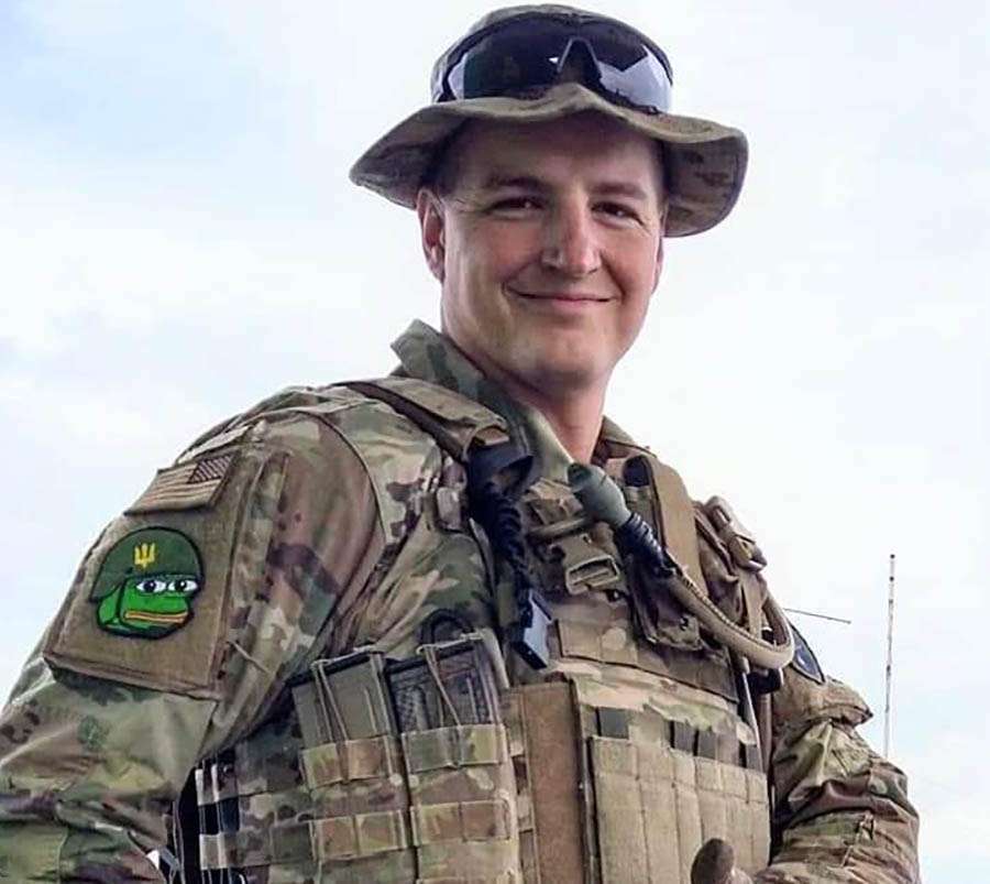 Dane Partridge died serving in Ukraine.