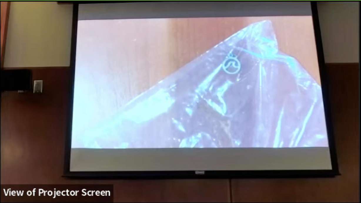 A charm found near the fire pit in Chad Daybell's back yard was shown to jurors in his trial on Friday, May 3, 2024. An FBI agent testified they believe the charm belonged to Tylee Ryan.