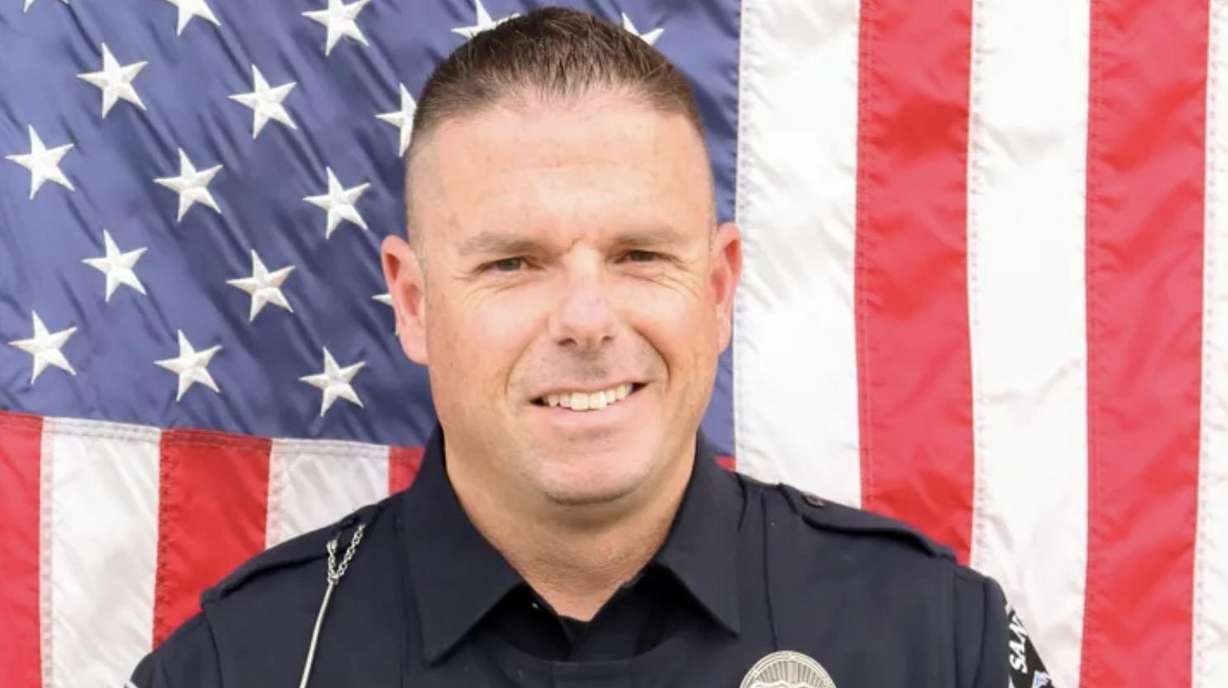 Santaquin Police Sgt. Bill Hooser was struck and killed by a semitruck driver on Sunday.