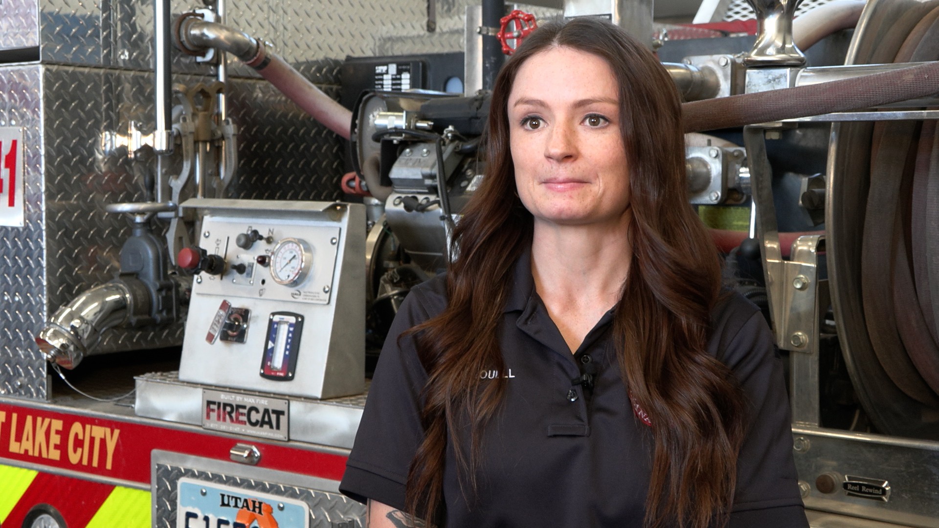 Salt Lake City Fire Department public information officer Hannah Youell explains how the public will receive notifications in case of a wildfire.