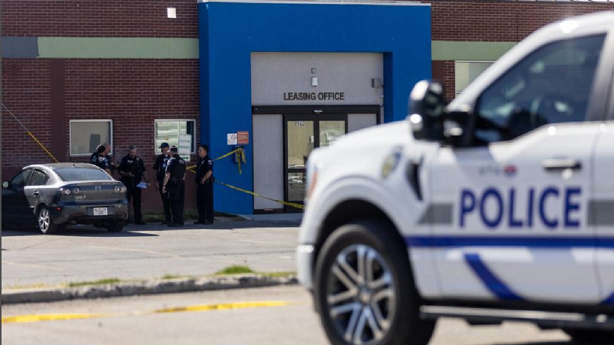 A Utah Transit Authority officer was hospitalized Sunday after suffering a medical problem during a foot pursuit.