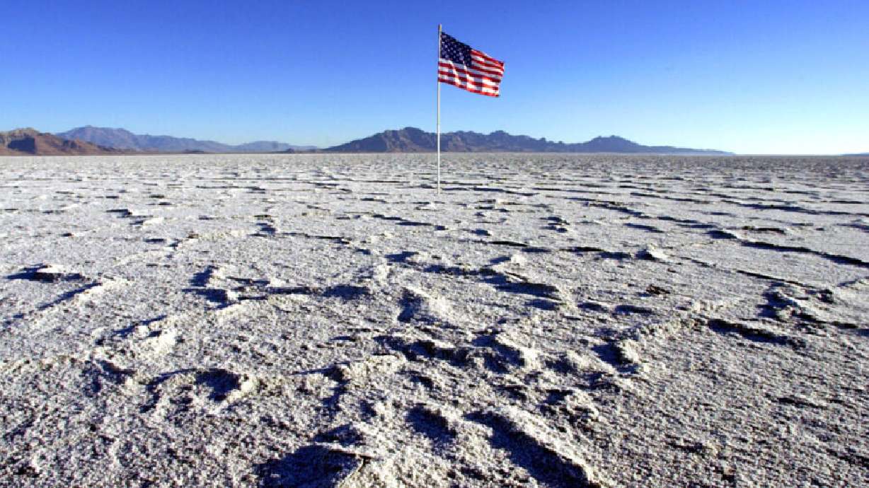 Visitors are getting stuck in the mud at the Bonneville Salt Flats at a time when the flats are closed to motorized vehicles.