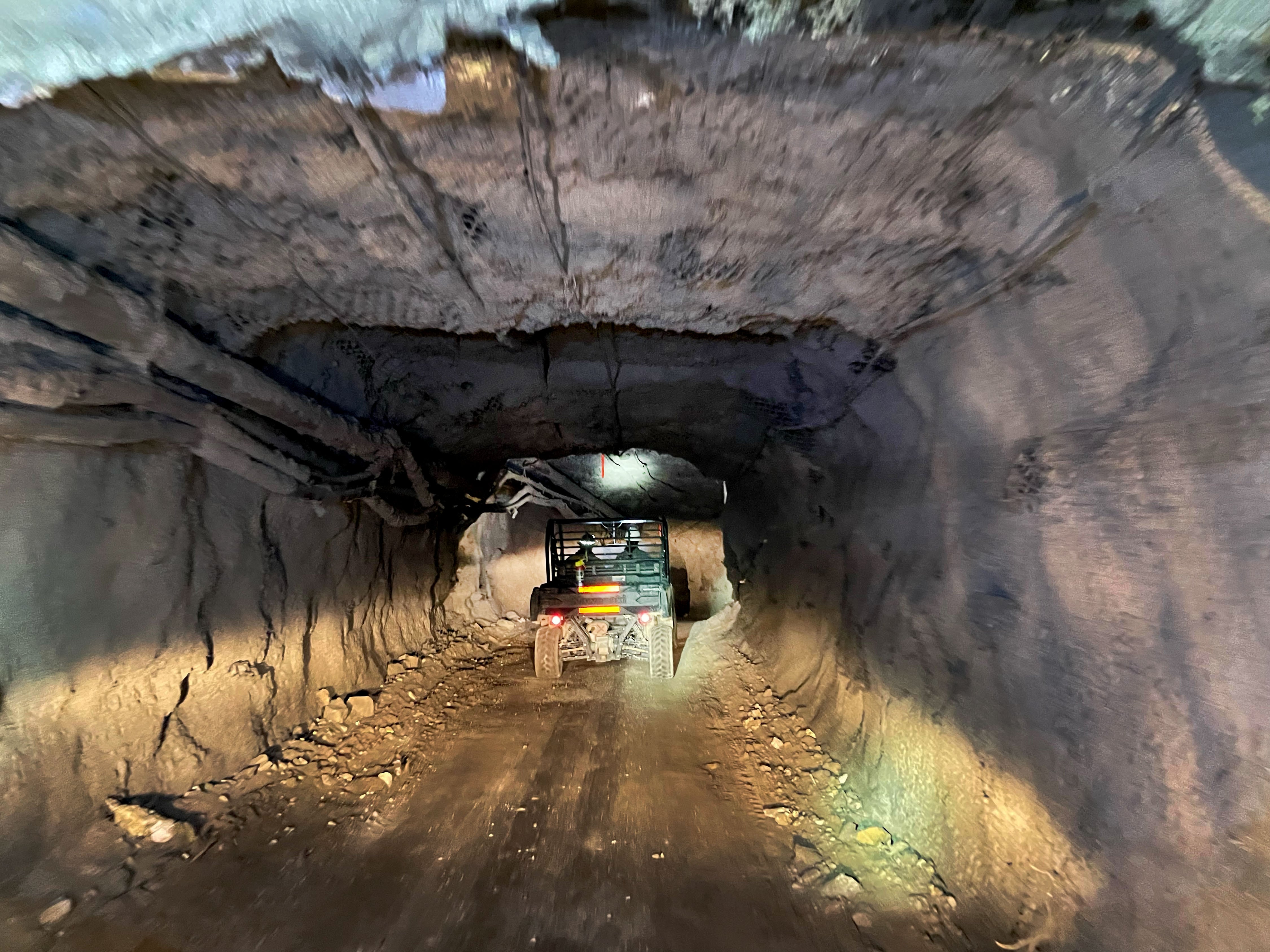 Energy Fuels miners enter the La Sal mine complex in San Juan County on Nov. 7, 2023. President Joe Biden signed into law a ban on exports of Russian uranium into the United States.