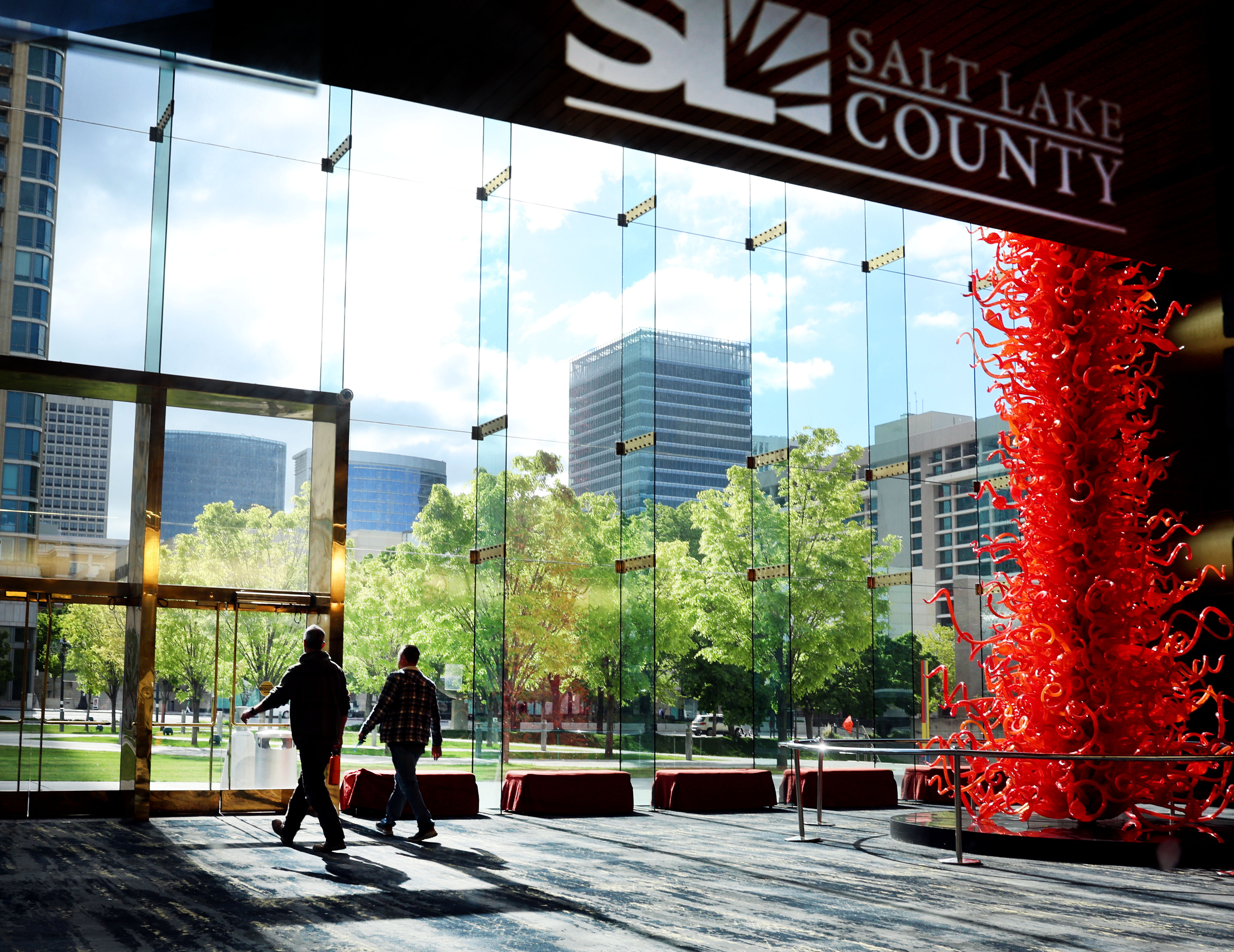 Abravanel Hall in Salt Lake City on May 8. Salt Lake County Mayor Jenny Wilson said she wants to keep the concert venue "in its present form" as a sports, entertainment, cultural and convention district around the Delta Center takes shape.