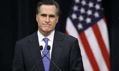 Romney speech couldn't come at a better time