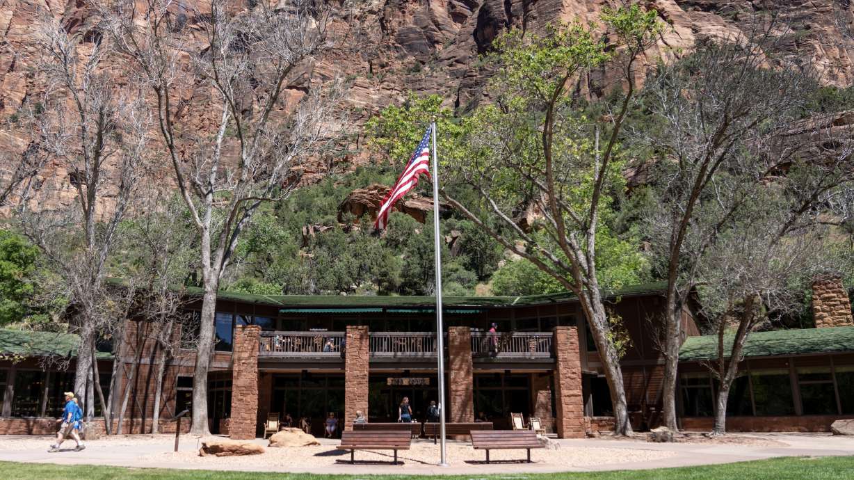 The Zion Lodge at Zion National Park. Destination Zion Lodge, a subsidiary of Park City-based resort owner Powdr, will operate concessions at the park beginning in 2025.
