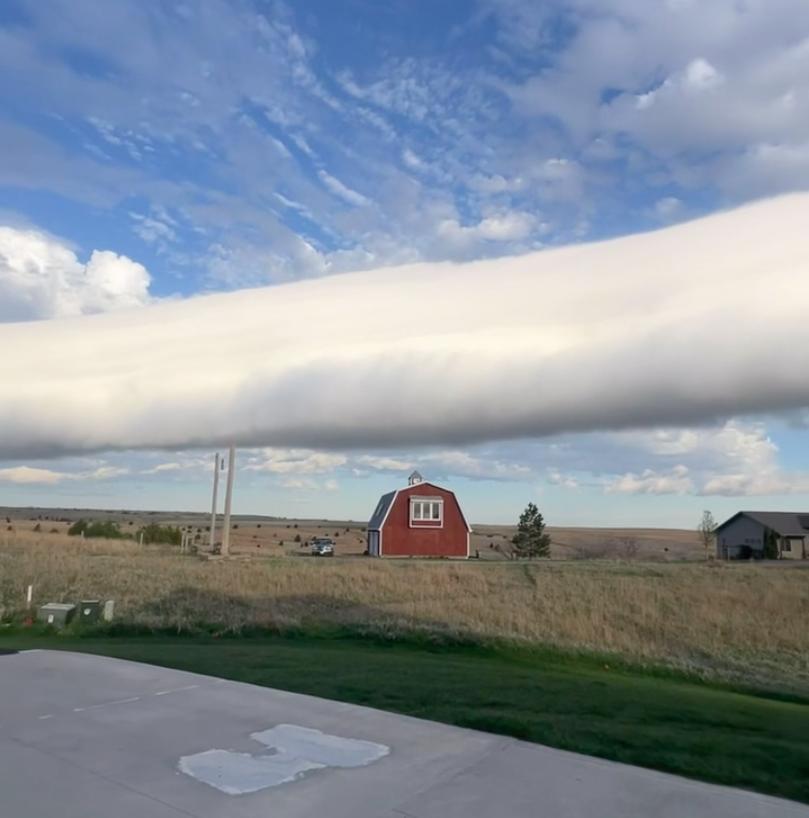 Have you seen this? Rare cloud formation looks like creepy sky noodle