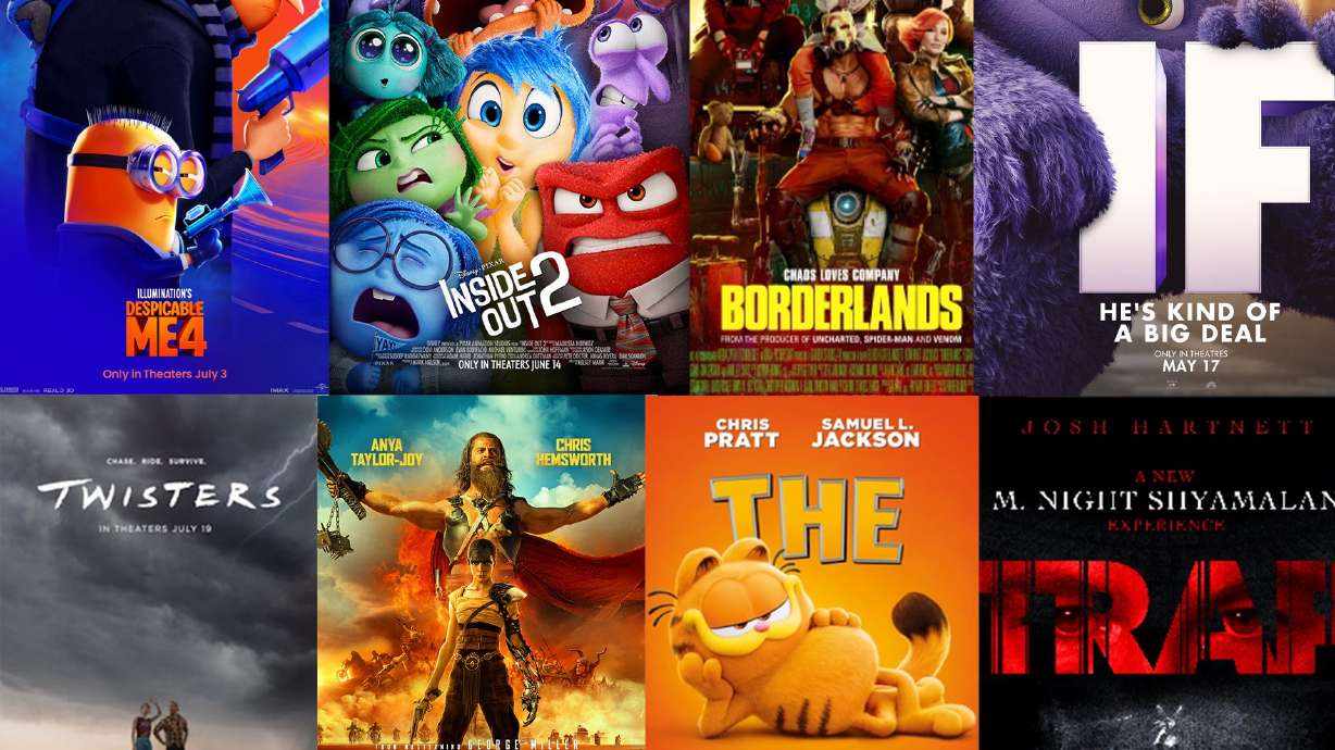 A look at movies coming in the summer 2024 movie season.