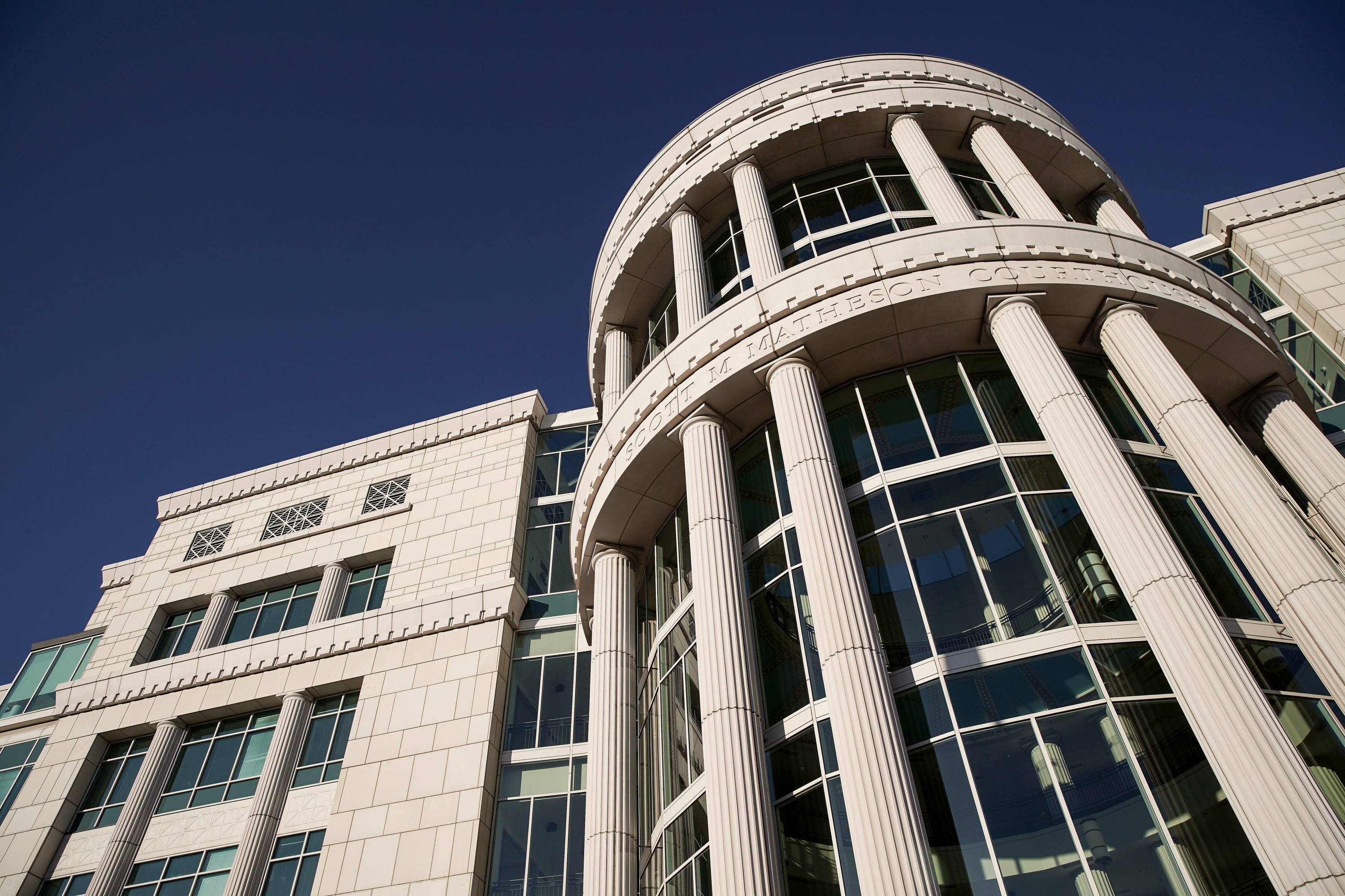 The Scott M. Matheson Courthouse in Salt Lake City is pictured on Feb. 19, 2020. When an adult has to go to court even for just a traffic ticket, it's daunting. But when it's a kid going to court, it can be even harder for them.