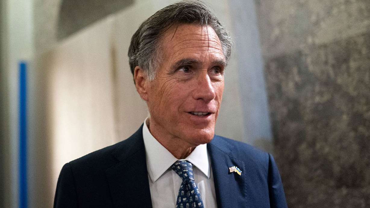 Utah Sen. Mitt Romney said Wednesday that if he were President Joe Biden he would have "immediately pardoned" former President Donald Trump.