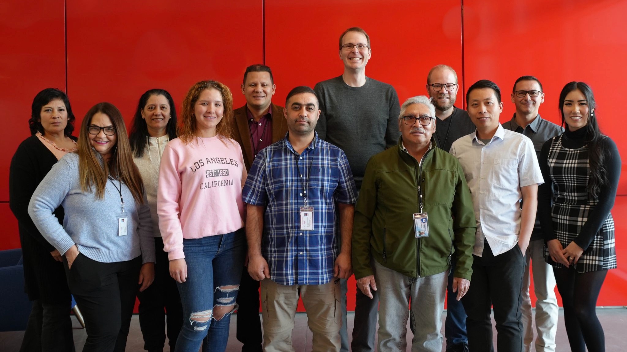 The most recent class of graduates and their instructors from the English-language portion of the Utah Transit Authority driver recruitment program geared to immigrants. They were recognized Wednesday.
