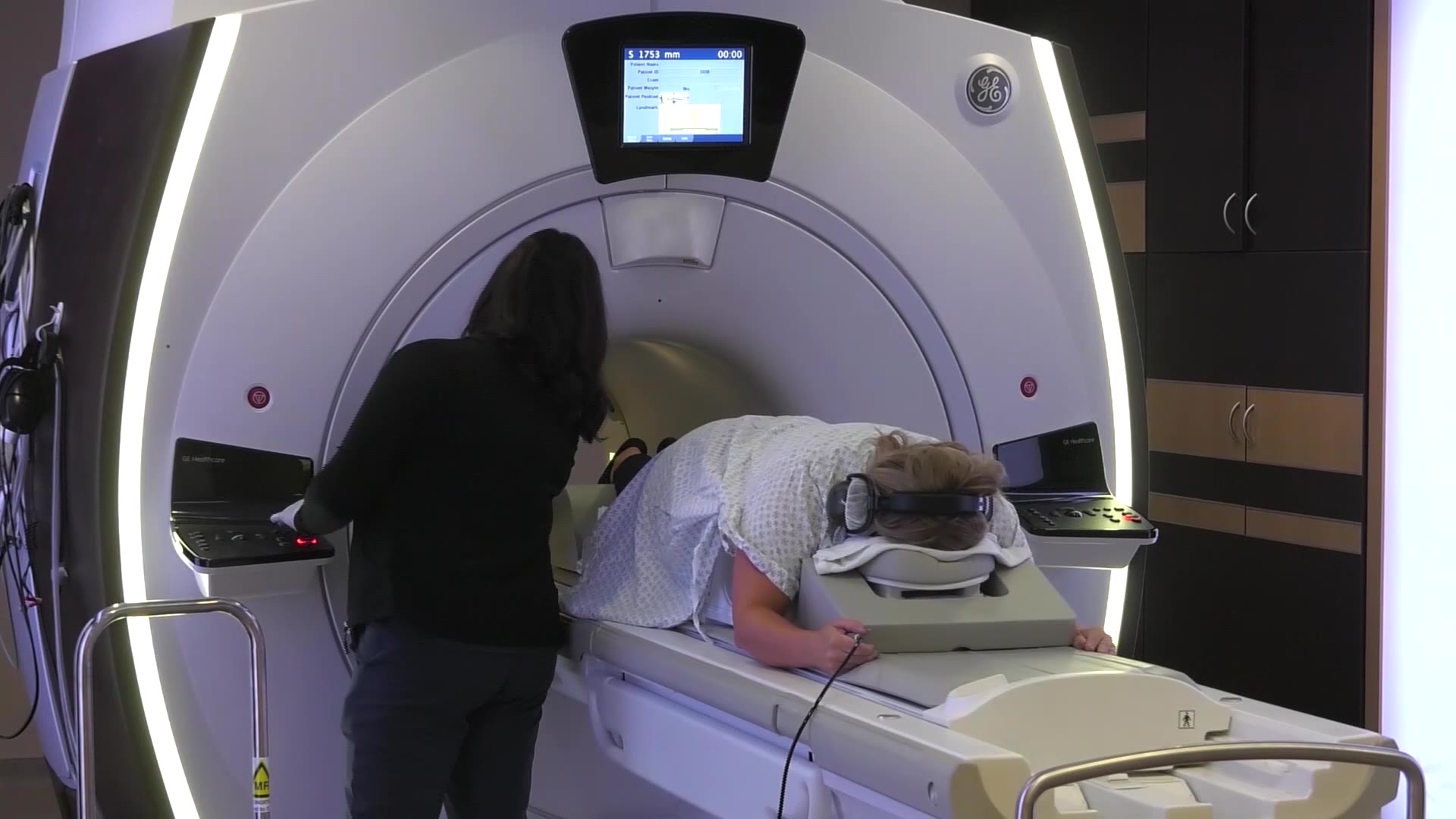 Linda Campbell getting a Breast MRI at Intermountain Health in Murray.