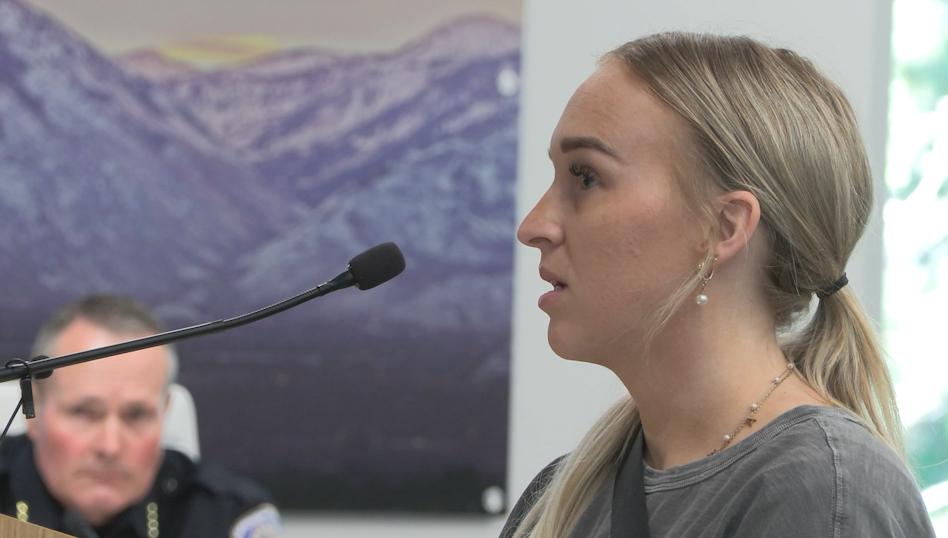 At a Spanish Fork City Council meeting Tuesday, Alexis Loreen asked for changes at the intersection where her sister was hit.