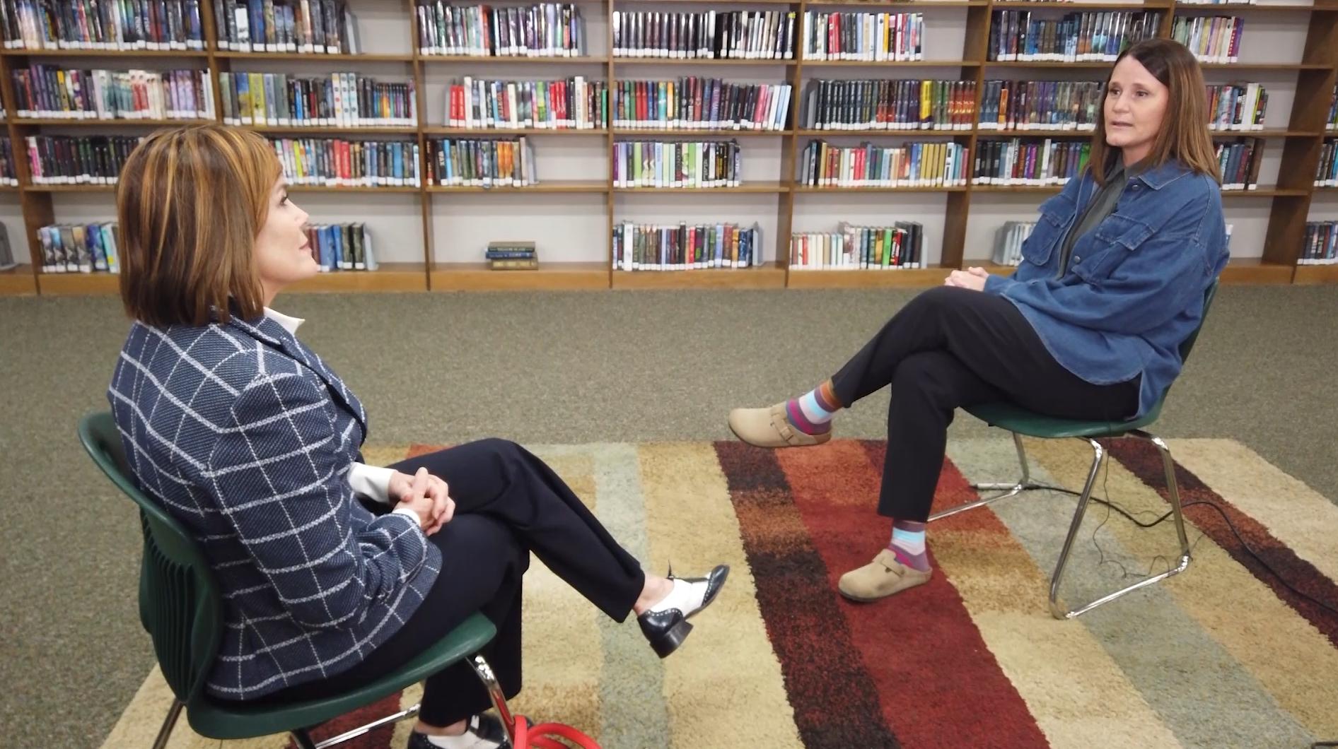 Brenda Hart, the principal of Roy High School, spoke with Deanie Wimmer about the Roy Cone project, which bumped graduation rates from 70% to 92%.