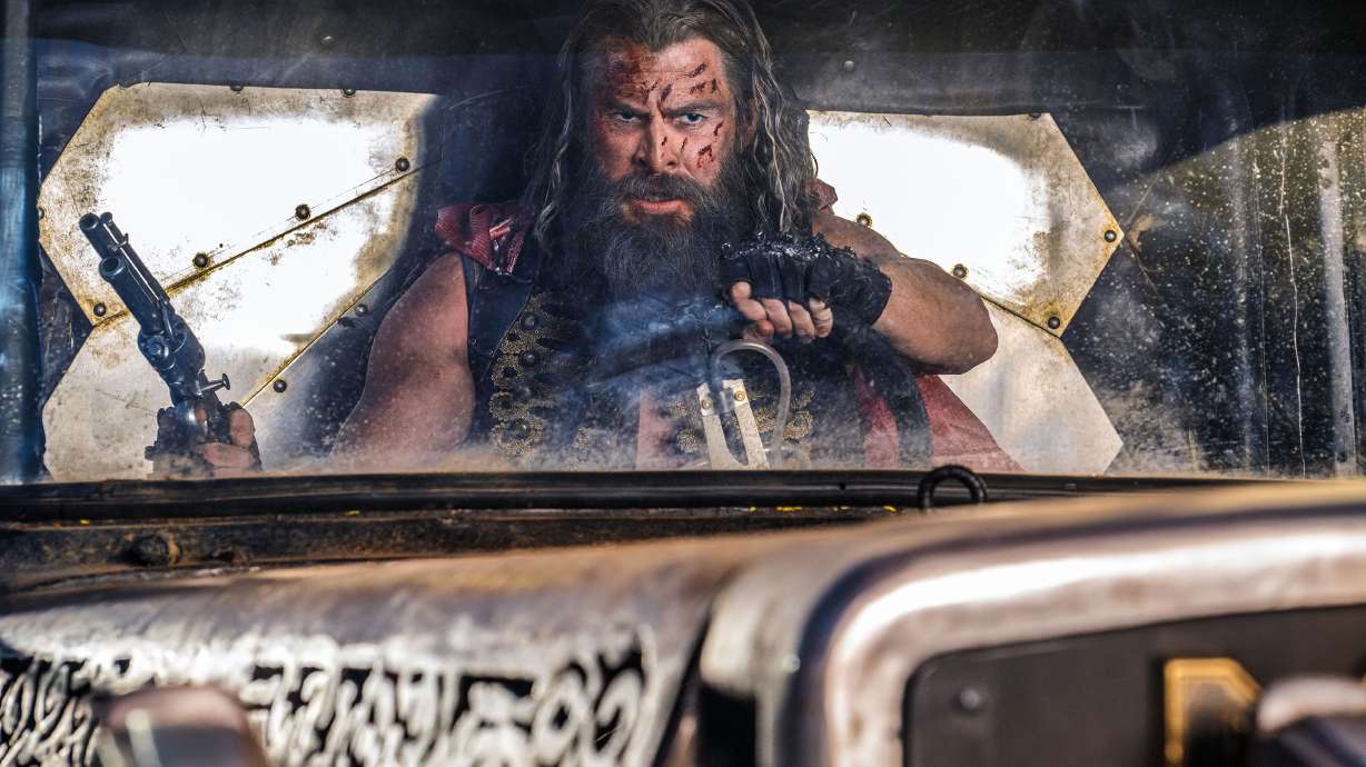 Chris Hemsworth in “Furiosa: A Mad Max Saga.”