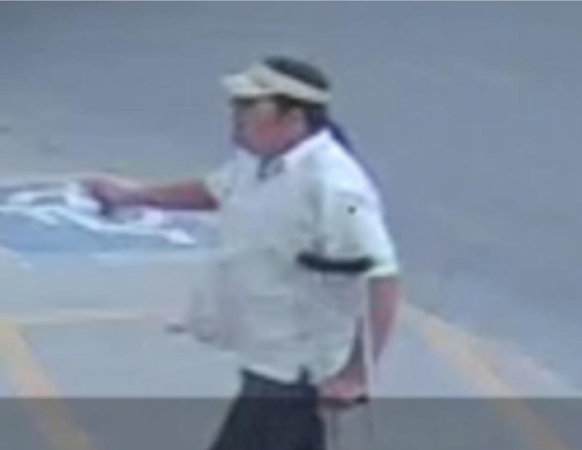 The driver of the silver sedan that Jayne allegedly tried to steal at a Maverik gas station in Santaquin May 5.