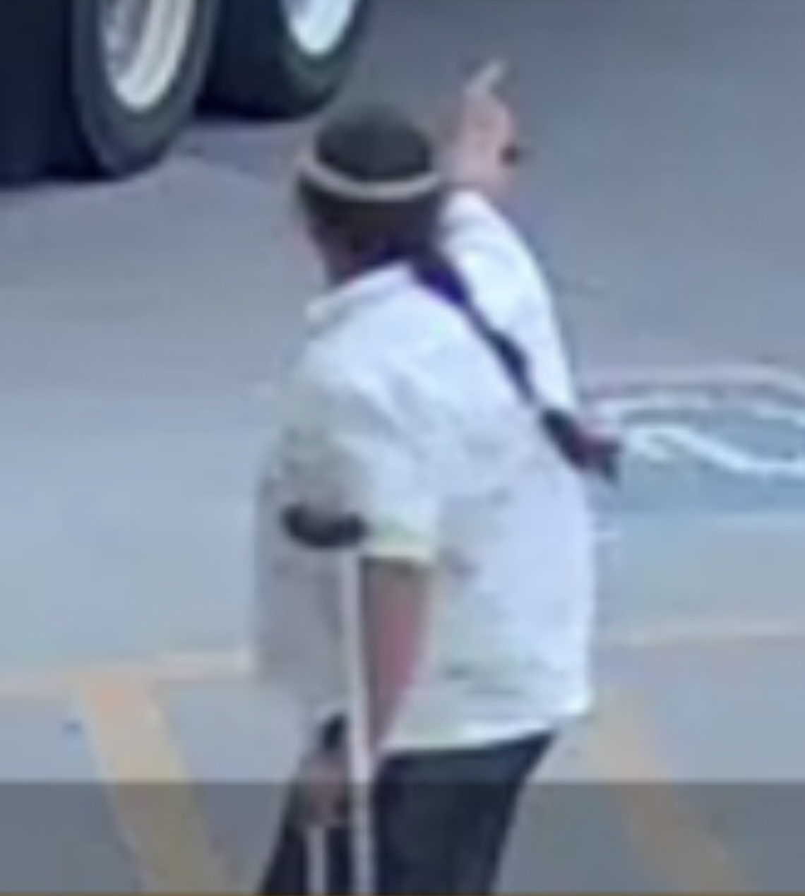 The driver of the silver sedan that Jayne allegedly tried to steal at a Maverik gas station in Santaquin May 5.