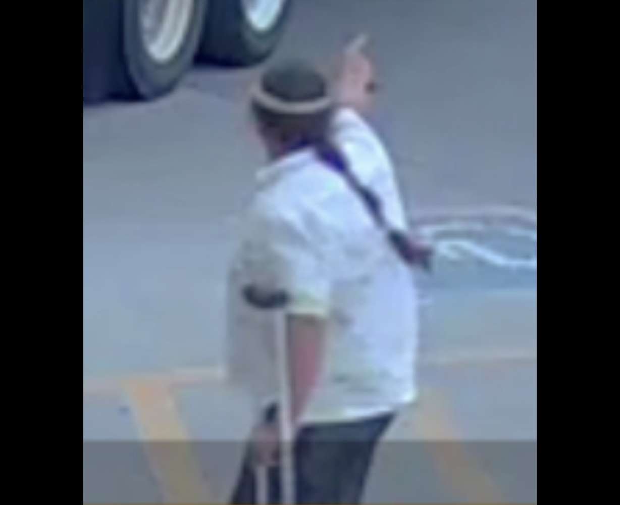 The driver of the silver sedan that Jayne allegedly tried to steal at a Maverik gas station in Santaquin May 5.