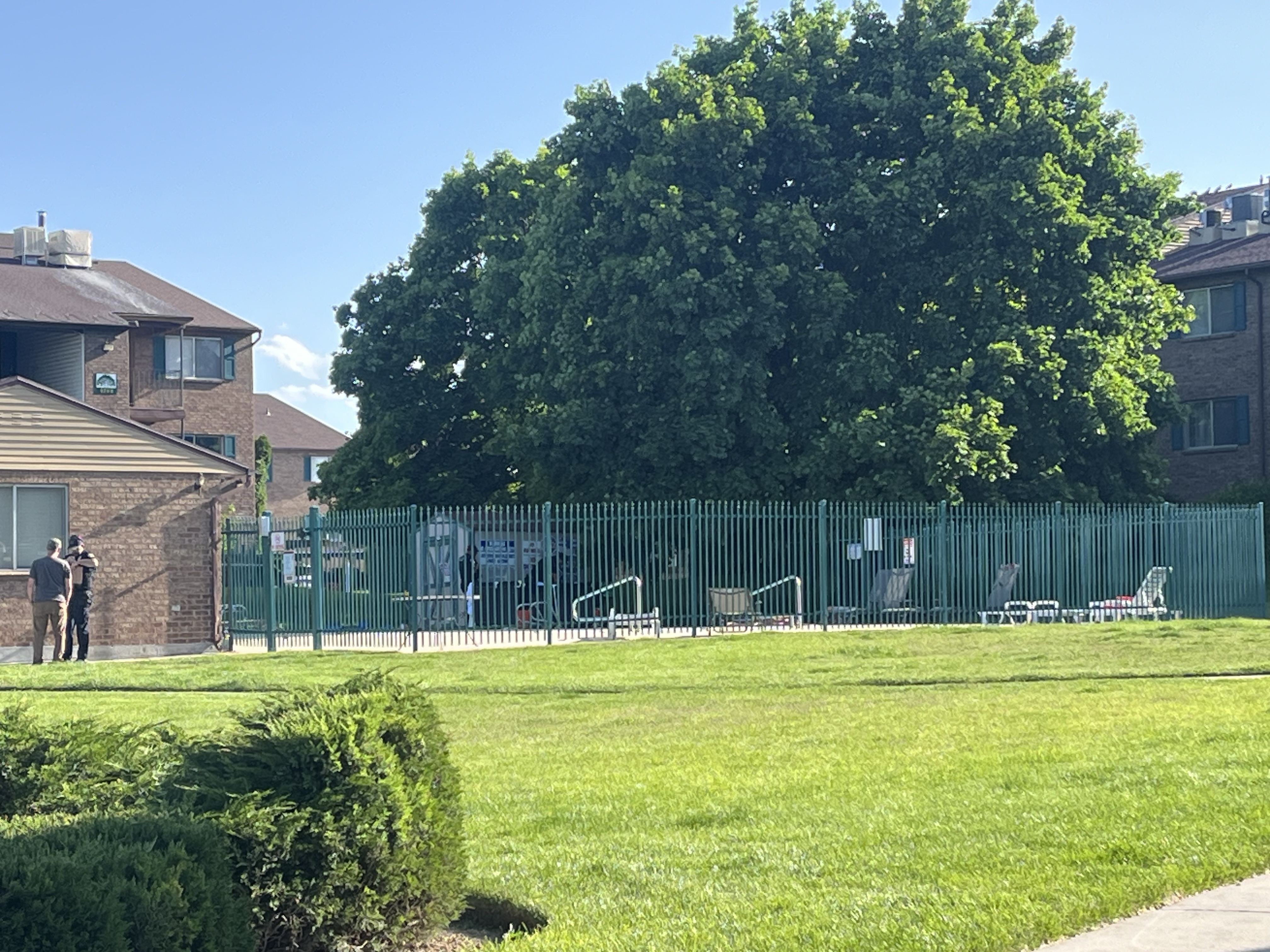 Police say a 35-year-old man drowned in a swimming pool at a Taylorsville apartment complex on Sunday.