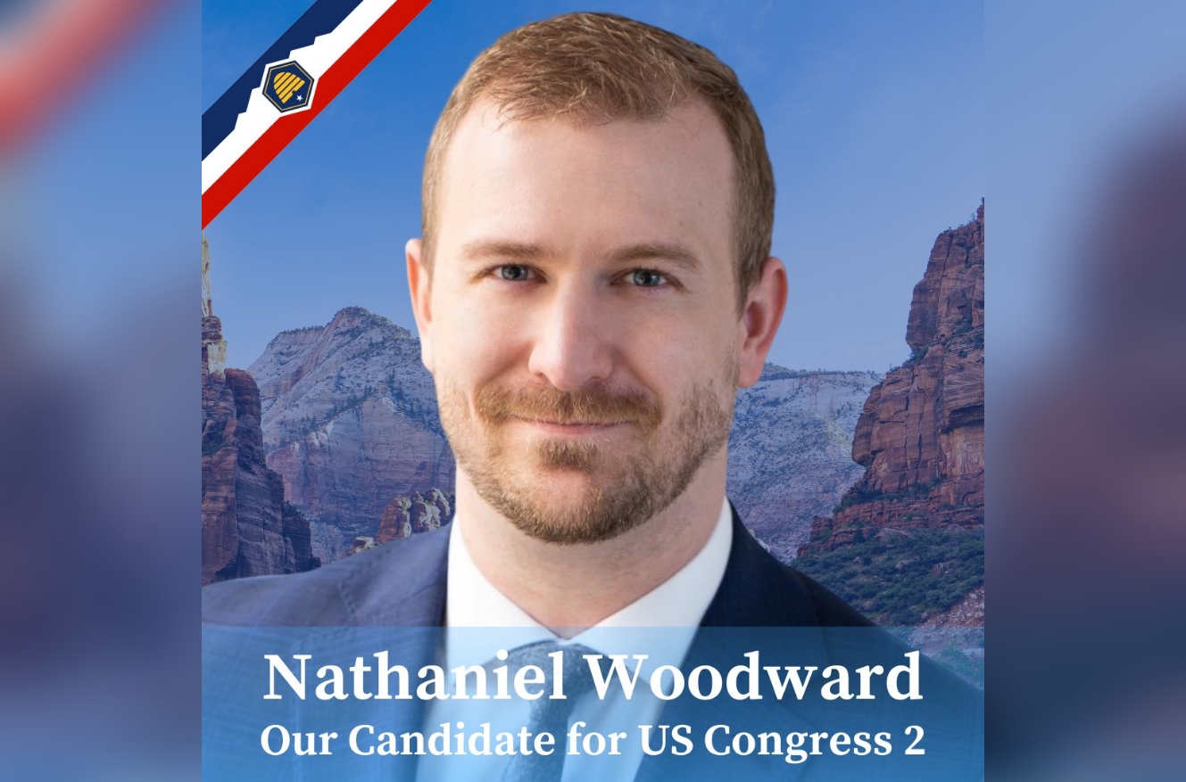 Utah Democrats name attorney Nathaniel Woodward as nominee for 2nd District House seat