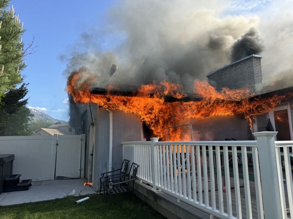 9 displaced by house fire in Payson; $200K in damage | KSL.com