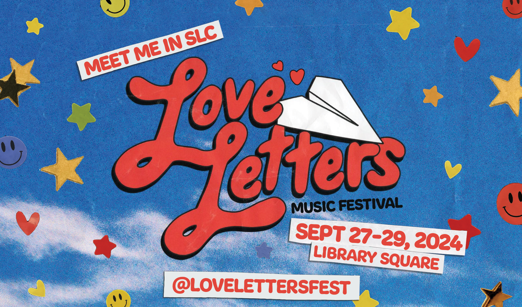 Big names and local bands will be sharing the festival stage at Love Letters — Salt Lake City's newest indie music festival.