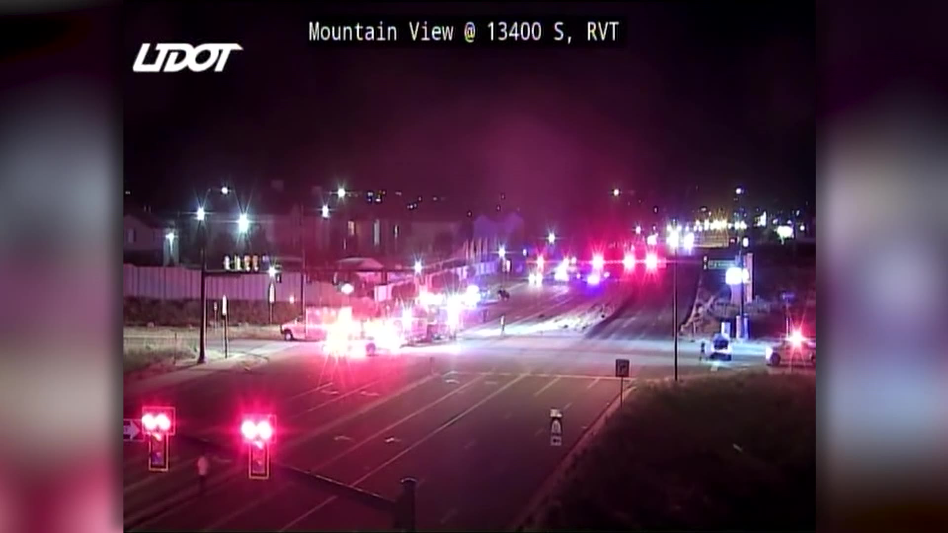 At least one person died in a crash on Mountain View Corridor in Riverton on Thursday, police say.