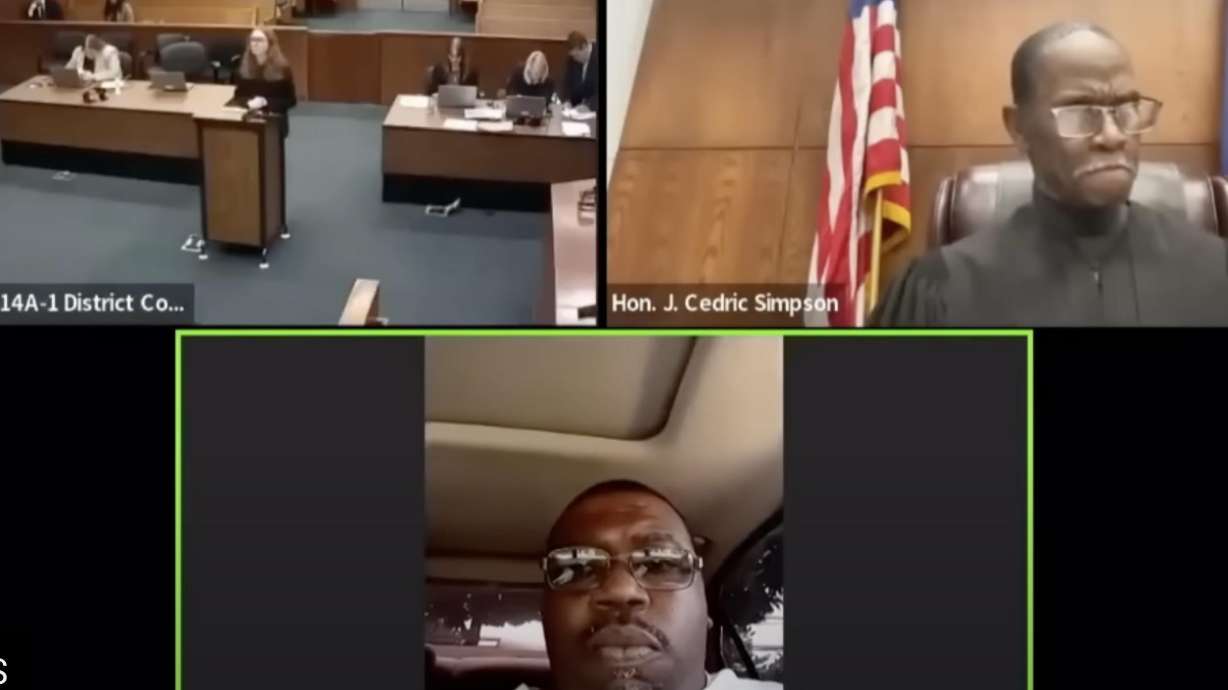 A Michigan man with a suspended driver's license recently made sure he attended his scheduled court hearing on time via a Zoom call. But perhaps he shouldn't have.