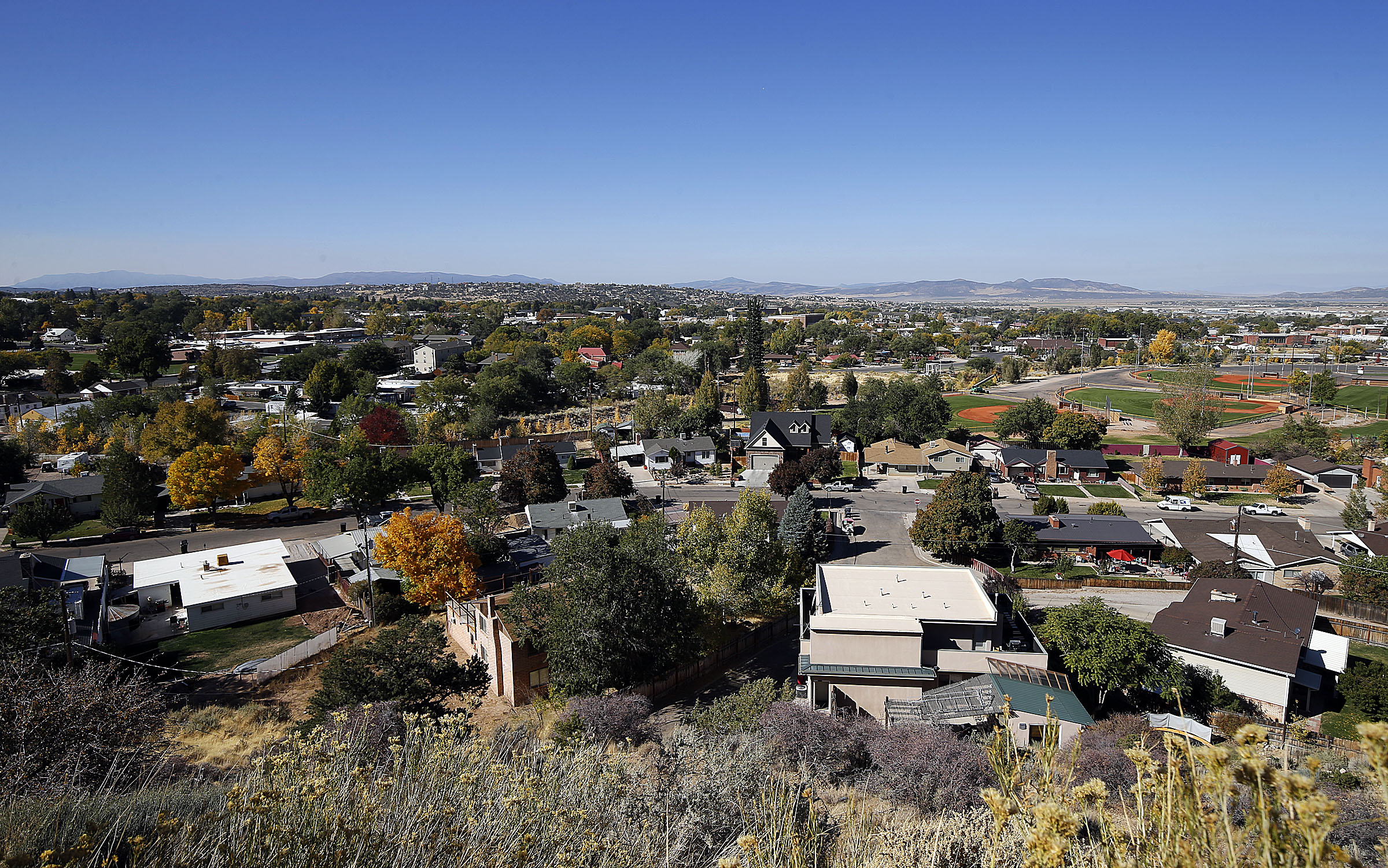 Cedar City is pictured on Oct. 21, 2020. Cedar City Regional Airport will be expanded to help accommodate growth happening in the area. 