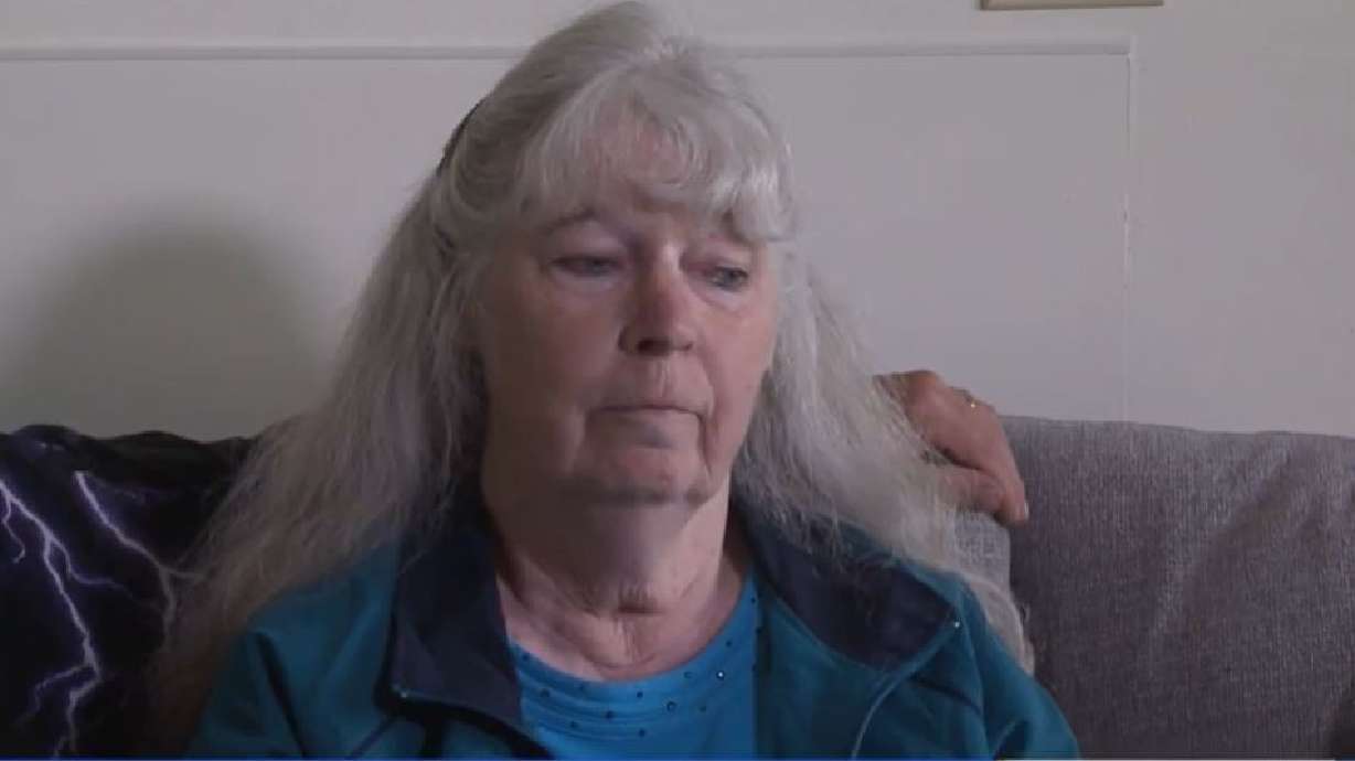 Cheryl Ringer hid in her basement on May 21 as the tornado crushed her home in the deadly Greenfield tornado. Once the storm had passed, she found herself trapped and could see only a few small rays of daylight.